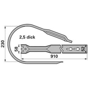 Abstreifer CC39857 zu John Deere – edit Ersatzteil