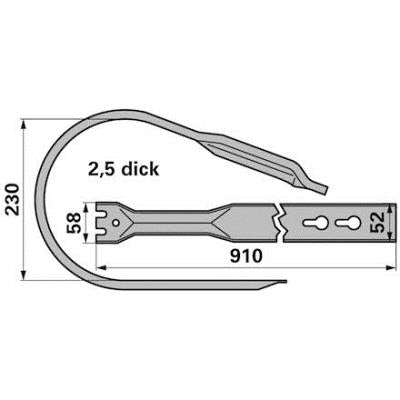 Abstreifer CC39857 zu John Deere – edit Ersatzteil