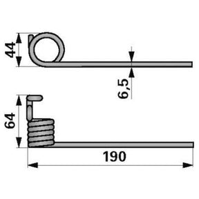 Pick-Up Zinke CC128825 zu John Deere – Ernte Ersatzteil