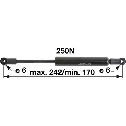 Gasdruckfeder K303870 für Tür zu David Brown – Traktor Gasdruckfedern Ersatzteil
