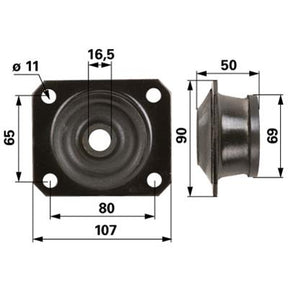 Kabinenlager 1-34-141-099 zu Steyr – Sonstiges für Traktor Ersatzteil