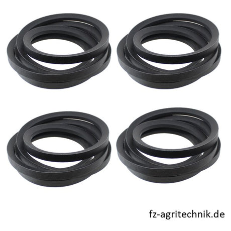 Keilriemensatz 83101673 - 4 Stück zu Kuhn – Keilriemen Ersatzteil