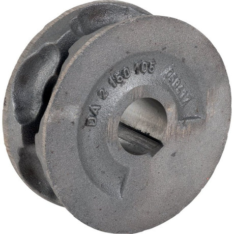 Kettennuss 02608 - 07260 geschlossen - 9 x 31 mm - AD 130 x ID 35 mm - zu Kemper – Landtechnik Ersatzteil