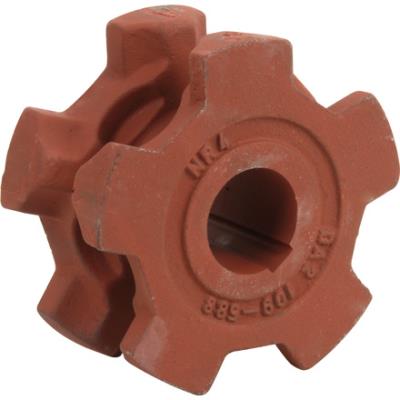 Kettennuss 335 034 01 offen - 13 x 36 mm - AD 135 x ID 40 mm - zu Strautmann – Kettenräder für Ladewagen Ersatzteil