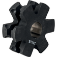 Kettennuss 304 034 00 offen - 14 x 50 mm - AD 205 x ID 60 mm - zu Strautmann – Kettenräder für Kratzboden Ersatzteil