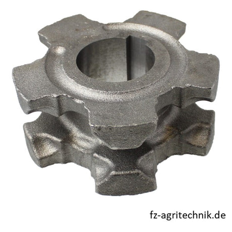 Kettennuss 310 034 04 offen - 13 x 45 mm - AD 155 x ID 60 mm - zu Strautmann – Landtechnik Ersatzteil