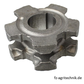 Kettennuss 78752 offen - 13 x 45 mm - AD 155 x ID 60 mm - zu Kemper – Landtechnik Ersatzteil