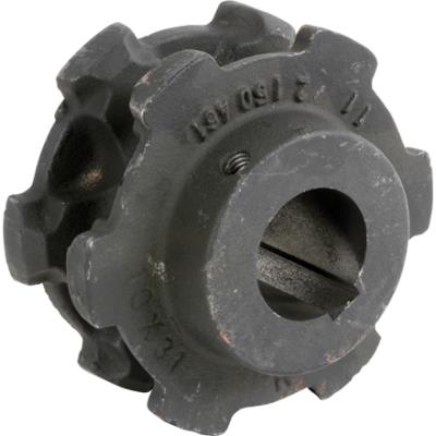 Kettennuss 03-066273 offen - 10 x 31 mm - AD 126 x ID 40 mm - zu Mengele – Kettenräder für Ladewagen Ersatzteil