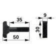 Kettenschraube M10 x 35 mm – Landtechnik Ersatzteil