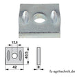 Klemmstück - Zinkenhalter 160305 zu Fella – Halter für Kreiselheuer Ersatzteil
