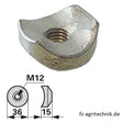 Konkarvmutter M12 - 57532800 zu Kuhn – Kreiselschwader Ersatzteil