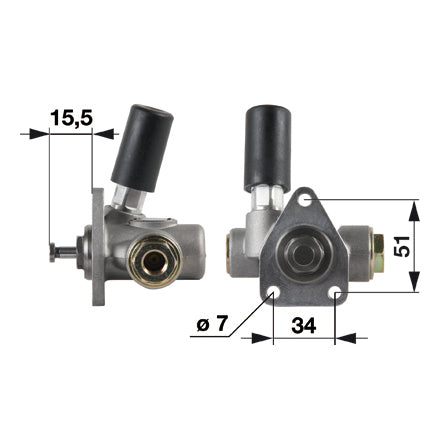 Kraftstoff - Förderpumpe - Dieselpumpe 162000080825 zu Steyr – Sonstiges für Traktor Ersatzteil
