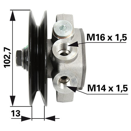 Kraftstoff-Förderpumpe - Dieselpumpe 02113753 zu Same – Kraftstoff Ersatzteil