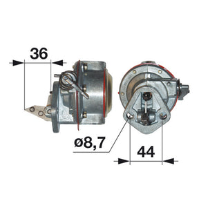 Kraftstoff-Förderpumpe 3637287M91 zu Massey Ferguson – Kraftstoff Ersatzteil
