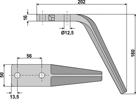 Kreiseleggenzinken 180mm zu Tornado
