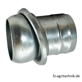 Kugel-Anschlussstutzen 4 Zoll Italienisches System für Schlauch 102 mm – Kugel Italienisch Ersatzteil