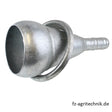 Kugel-Anschlussstutzen 6 Zoll Italienisches System für Schlauch 50 mm – Anschlüsse für Feuerwehr Ersatzteil
