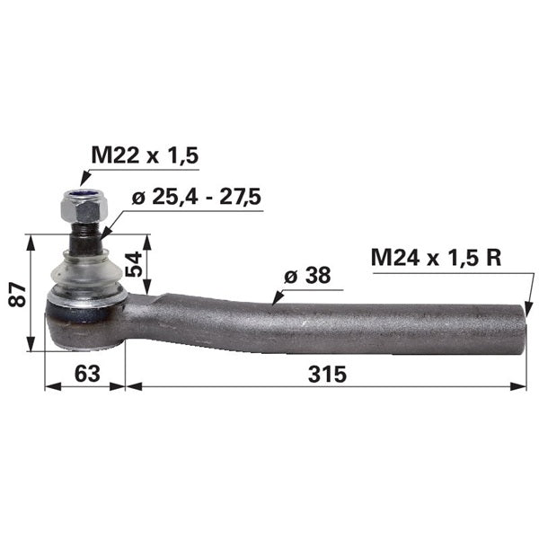 Kugelgelenk 04415661 zu Deutz – Deutz Ersatzteile Ersatzteil