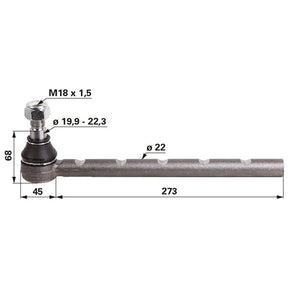 Kugelgelenk 137700430702 zu Steyr – Landtechnik Ersatzteil