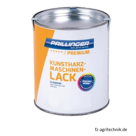 Kunstharz-Lack Blutorange ab 2008 zu Gaspardo 1 Liter RAL2002 – Lack für Traktor Ersatzteil