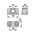 Lagerbock B 25 mm anstelle von Reform 1504202031 – Lager Ersatzteil