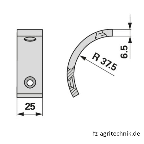 Lagerschale 804.04.16.0051 zu Steyr – Ladewagen Ersatzteil
