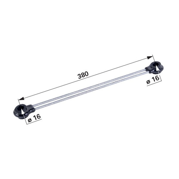 Lenkstange LA 380 mm anstelle von Pöttinger 280.06.002.0 – Kreiselschwader Ersatzteil