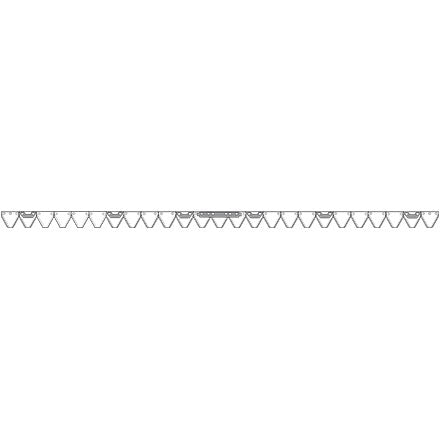 Aebi Mähmesser 190 cm AM126-10 – Messer für Balkenmäher Ersatzteil