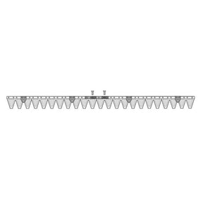 Aebi Mähmesser 117 cm 251.0900 – Klingen für Balkenmäher Ersatzteil