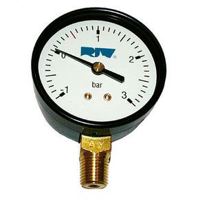 Mano-Vakuummeter Ø 60 mm, Anschluss 1/4 Zoll – Manometer Ersatzteil