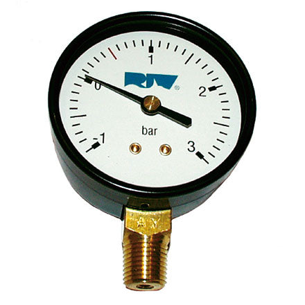 Mano-Vakuummeter Ø 60 mm, Anschluss 1/4 Zoll – Manometer Ersatzteil