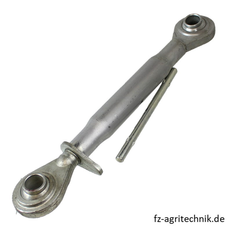 Mechanischer Oberlenker M30 Kat 2 - 2 Hülse 330 mm - Arbeitslänge 470 - 680 mm – Dreipunkt Traktor Ersatzteil