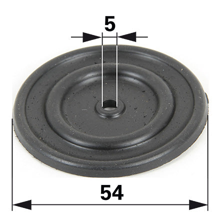 Membrane Gummi, AD 54 mm passend zu DeLaval - Variante 1 – Gülletechnik Ersatzteil