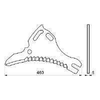 Ladewagenmesser 01-067999 zu Mengele