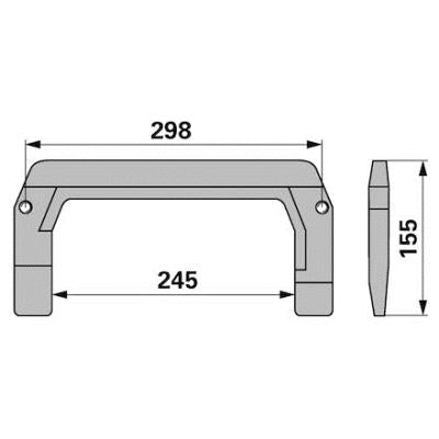 Schneidemund 03-048820 zu Mengele – Messer für Mähdrescher Ersatzteil