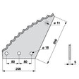 Mischwagen - Mischwagenmesser 60103501 zu Strautmann – Messer für Ladewagen Ersatzteil
