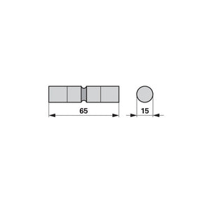 Mitnehmerbolzen AD 15 x L 65 mm anstelle von Niemeyer 010724 – Kreiselheuer Ersatzteil
