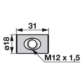 Mörtl Rundmutter N67F – Landtechnik Ersatzteil