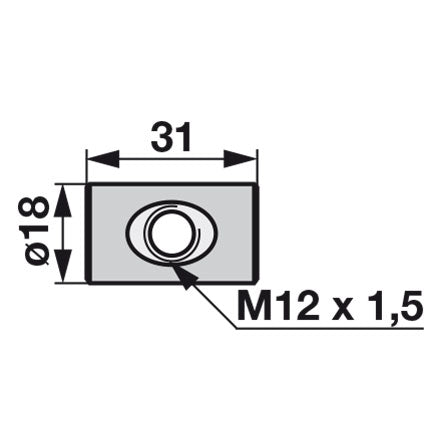 Mörtl Rundmutter N67F – Landtechnik Ersatzteil