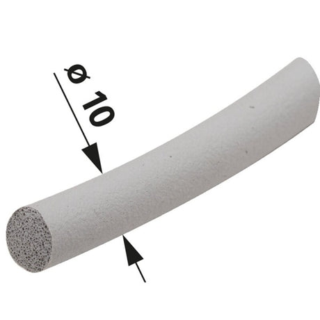 Moosgummi-Profile - EPDM Qualität - Rundschnur AD 10 mm – Dichtungen Ersatzteil