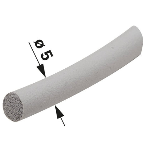 Moosgummi-Profile - EPDM Qualität - Rundschnur AD 5 mm – Dichtungen Ersatzteil