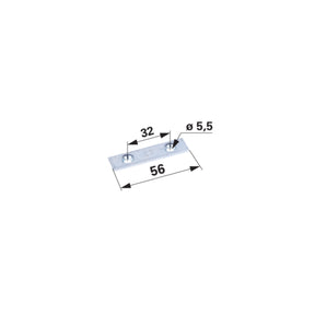 Nietplättchen 60503 Universal – Kartoffelroder Ersatzteil
