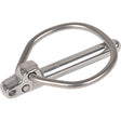 Nirosta DIN Klappstecker 7,5 x 42 mm - 1 Stück für Rohrdurchmesser 32 mm – Landtechnik Ersatzteil