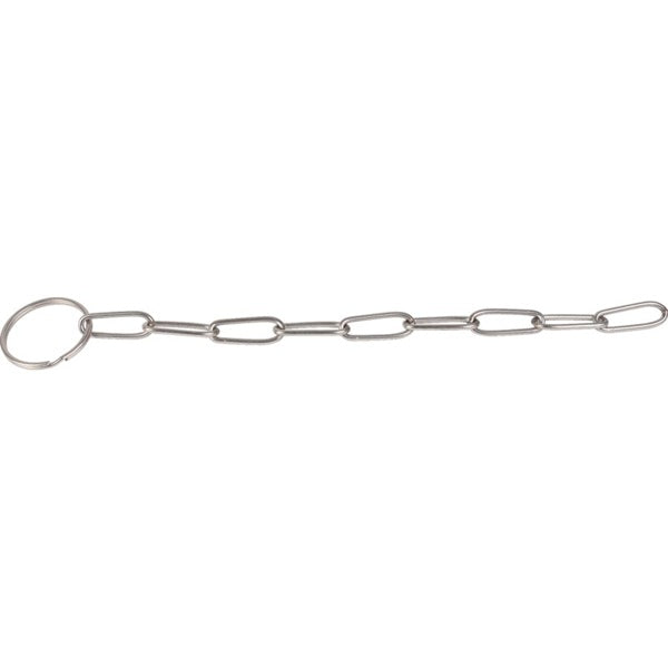 Nirosta Sicherungskette mit Anschlussring - 4,7 x 200 mm - 1 Stück – Sicherungsschnur Ersatzteil