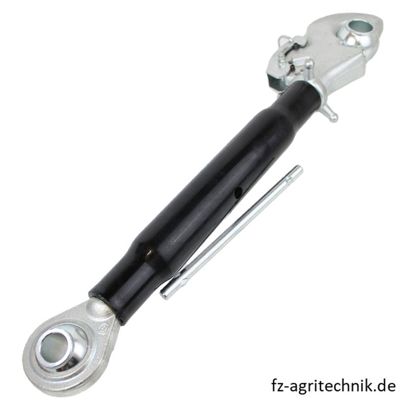 Oberlenker M36x3mm - Kat 2-3 - Arbeitslänge 660-940 mm - mit Kugelauge und Fanghaken