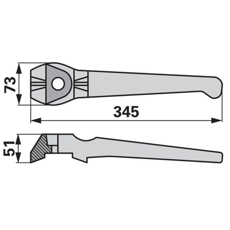Original Kreiseleggenzinke links zu Lely 1.1699.0111.0 – Kreiselegge Ersatzteil
