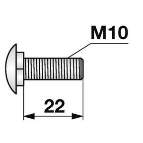 Flachrundschraube EH173 zu PZ-Vicon – Schrauben Ersatzteil