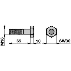 Schraube NP1023 zu PZ-Vicon – Schrauben Ersatzteil