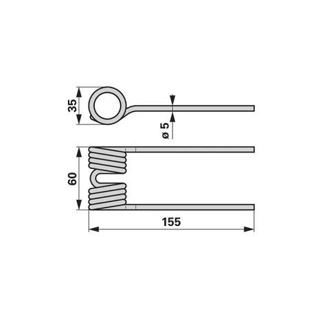 Pick-Up Zinke 02-106680 zu Mengele – Ladewagen Ersatzteil