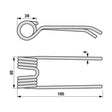 Pick-Up Zinke passend zu Schuitemaker 458012 – Zinken Ersatzteil